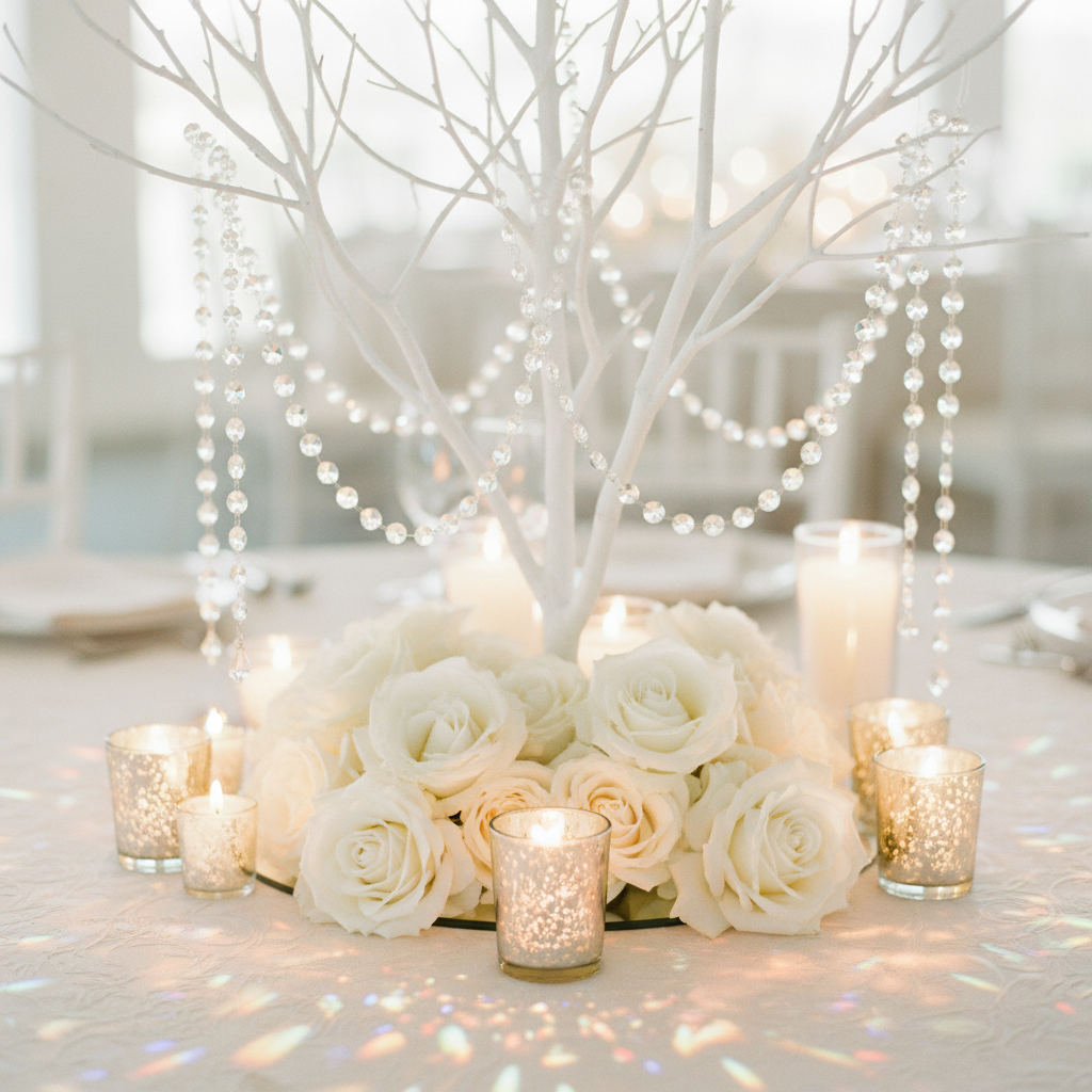Crystal Garland Strand Chandelier Wedding Centerpiece 101: Everything Brides-to-Be Should Know Before Their First Purchase