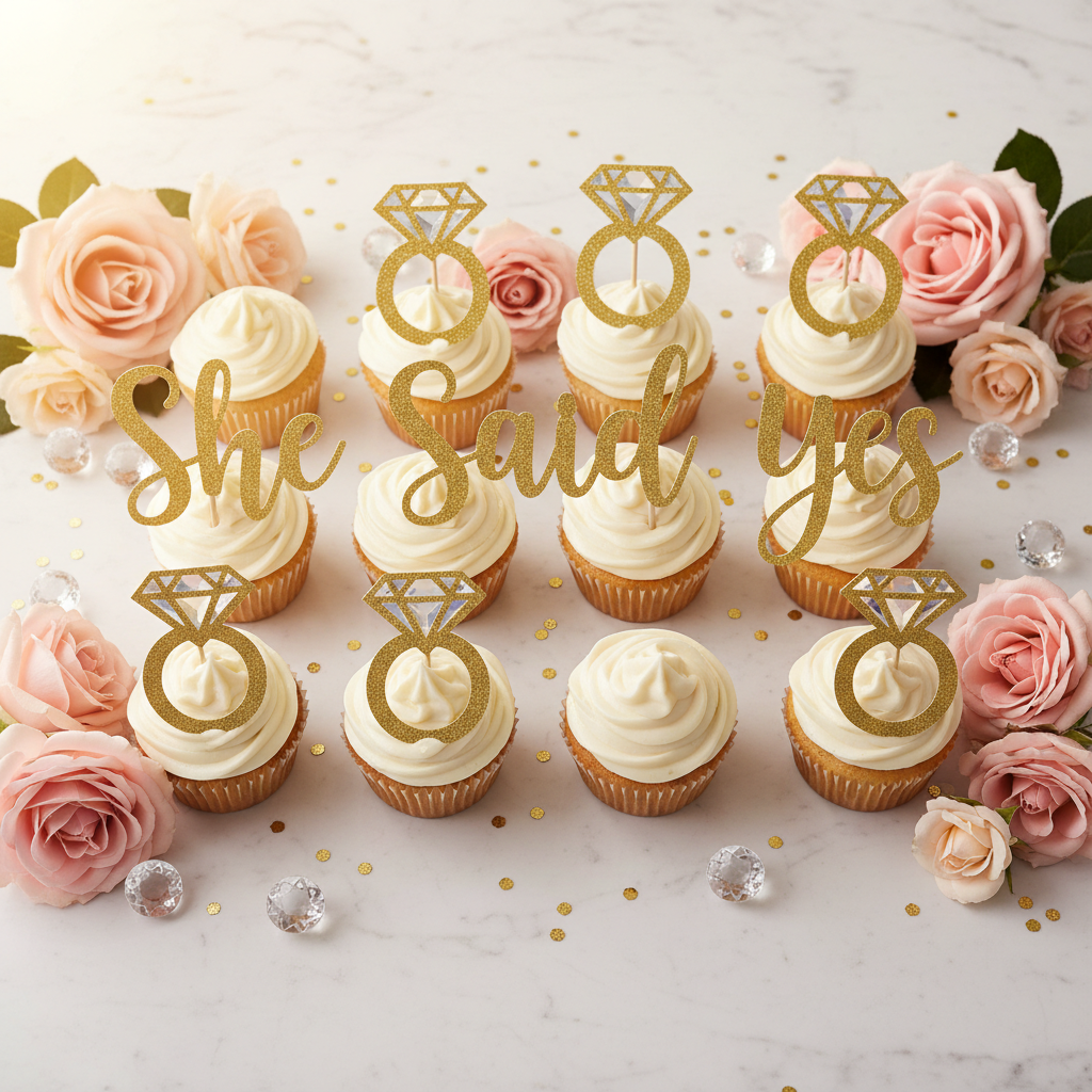 Bridal Shower Cupcake Topper Trends Worth Following — and 4 You Should Skip