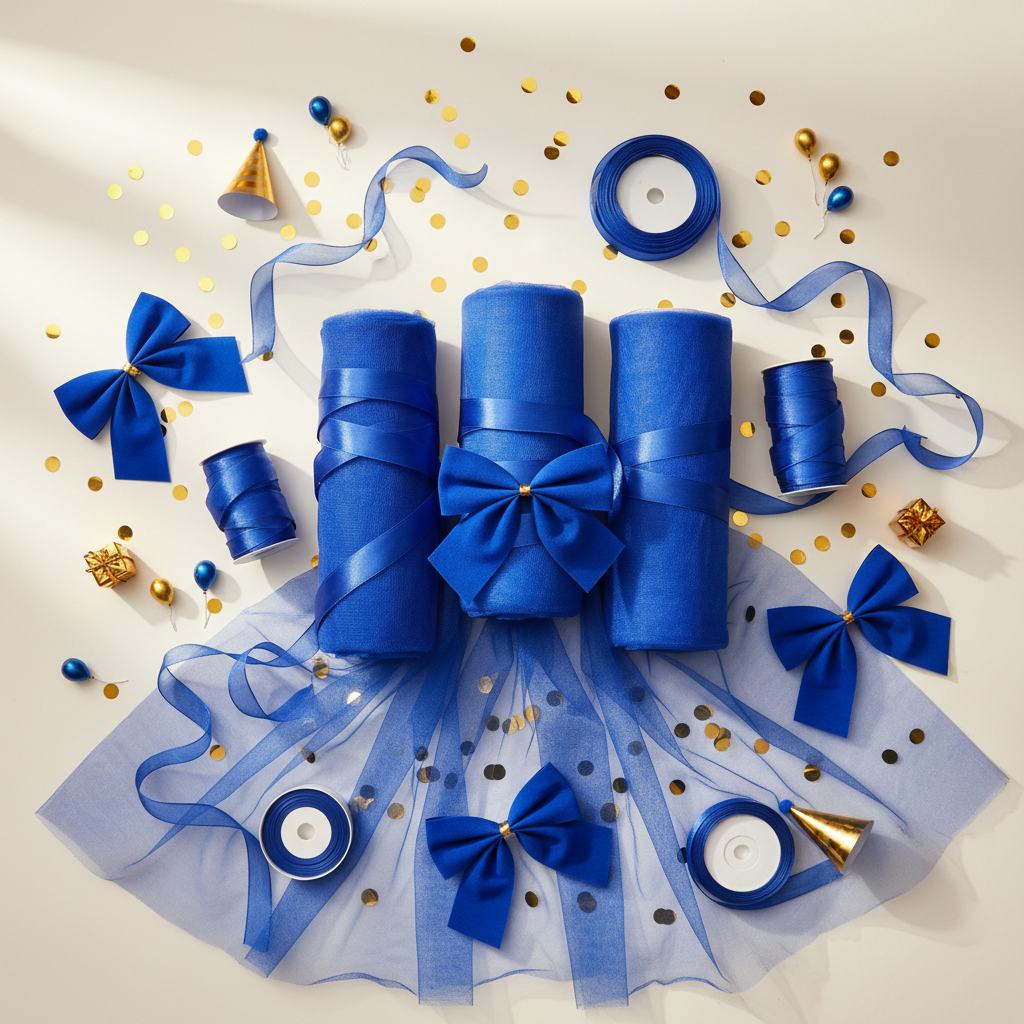 Royal Blue Tulle Fabric DIY Party Decor 101: Everything First-Time Party Planners Should Know Before Their First Purchase