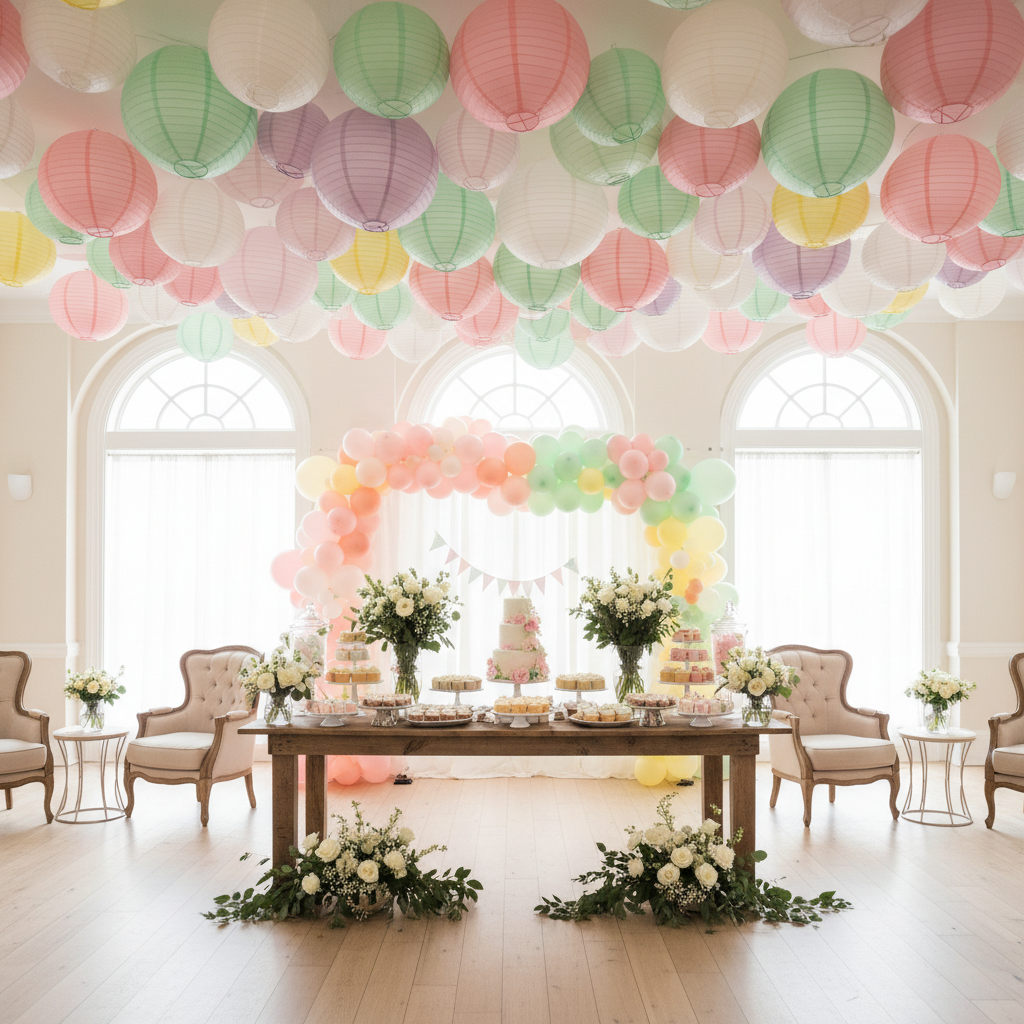 Matching Colorful Paper Lanterns to Your Baby Shower Vision: A Practical Style and Budget Guide for Soft Themes, Bold Palettes, and Mixed-Decor Setups