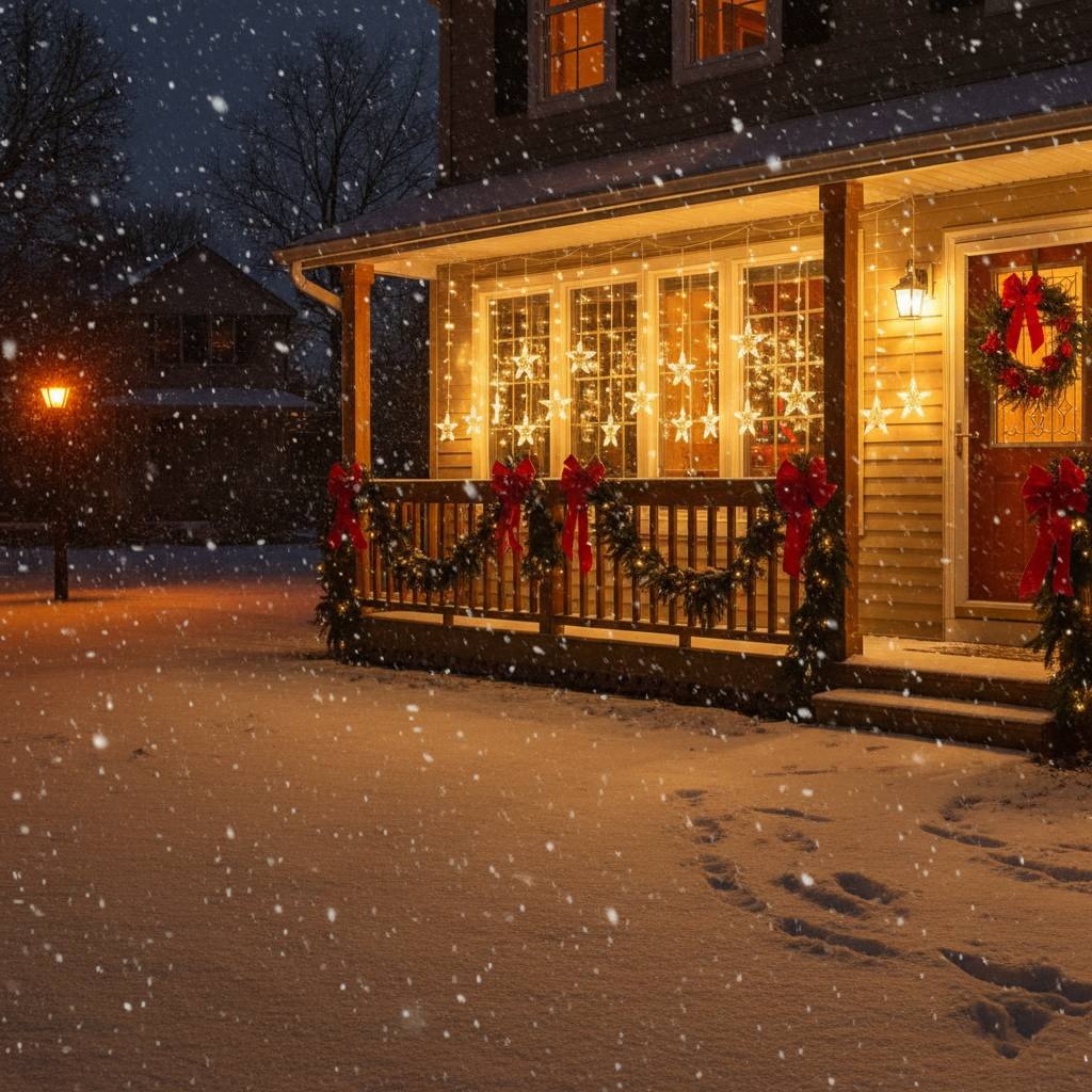 Outdoor Christmas Star Curtain Lights Decor Trends Worth Following — and 4 You Should Skip