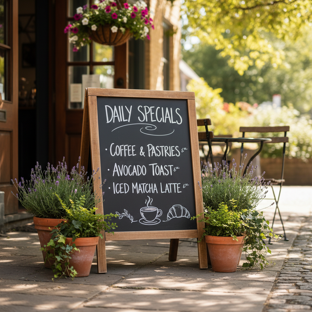 What Event Planners and Restaurant Owners Know About Chalkboard A-Frame Menu Boards That Most Buyers Don't