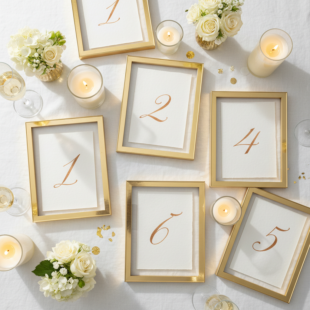The Wedding Table Number Display Buying Framework: 7 Questions to Ask Before You Click "Add to Cart"