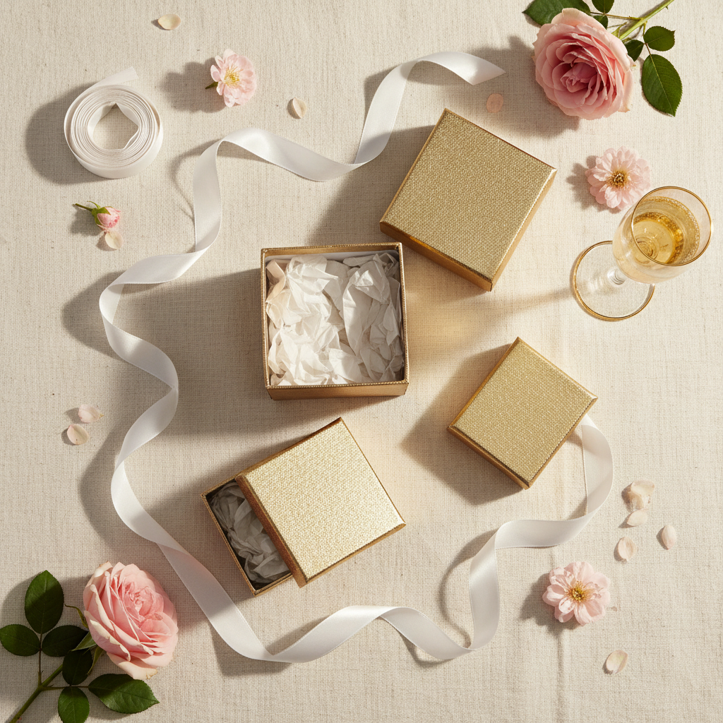 Gold Gift Boxes Bridal Shower Favor Packaging Sizing Decoded: How to Pick the Right Box for Candy, Keepsakes, and Cupcake Favors