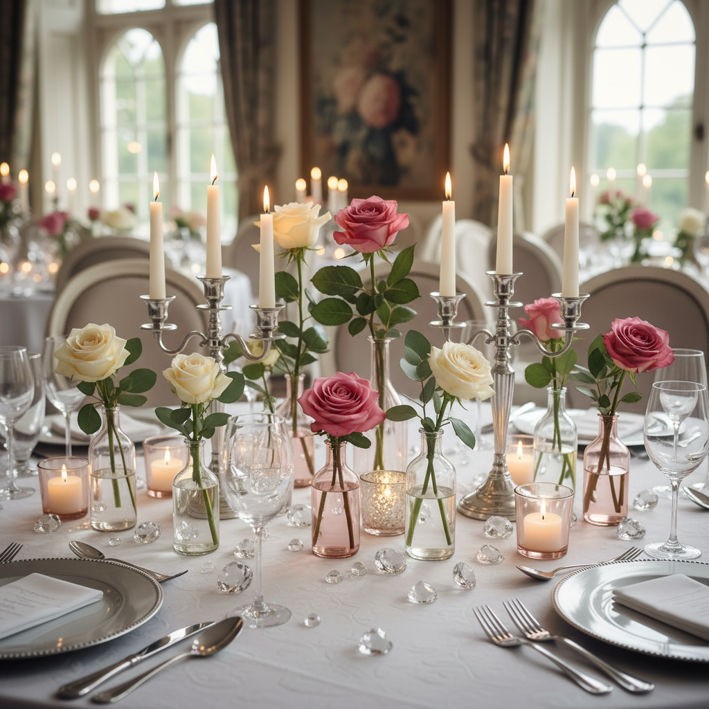 From Bare Tables to Beautiful Spreads: A Step-by-Step Small Bud Vases Bulk Centerpiece Table Styling Guide for DIY Event Planners