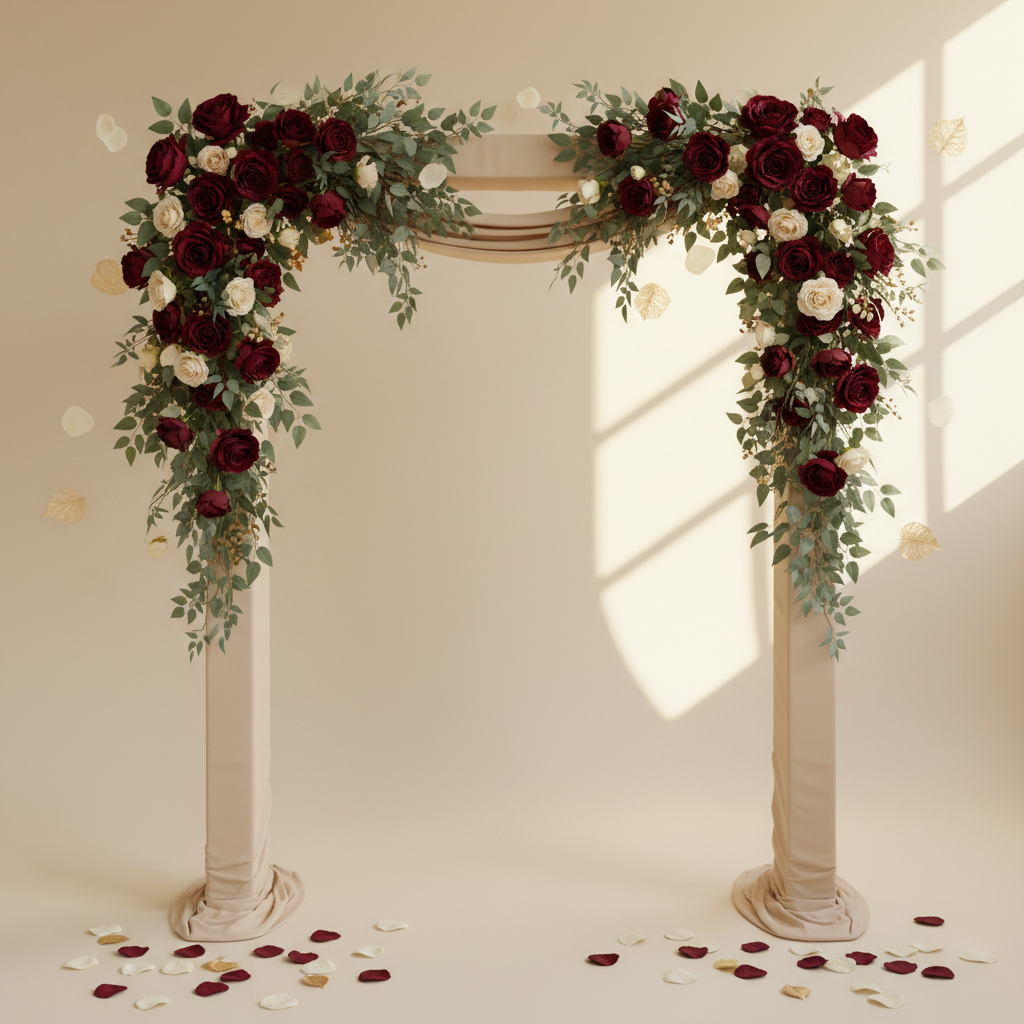 Matching Wedding Arch Backdrop Cover Floral Decor to Your Venue: A Practical Style and Budget Guide for Outdoor Ceremonies, Indoor Banquets, and DIY Celebrations