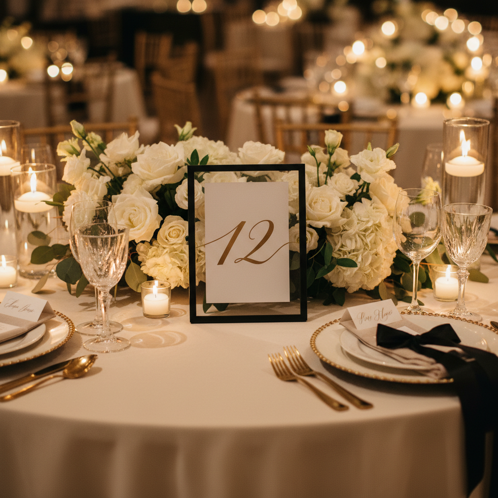 Matching Floating Glass Picture Frames to Wedding Table Displays: A Practical Style and Function Guide for Seating Charts, Table Numbers, and Photo Showcases