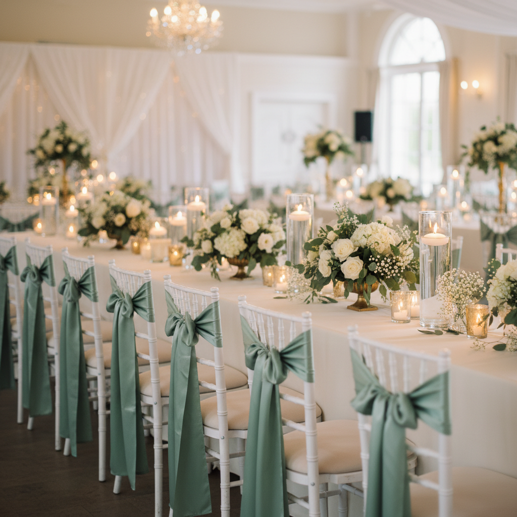 Why Chair Sash Decoration Fails at Wedding Receptions — and How to Fix It Without Hiring a Stylist