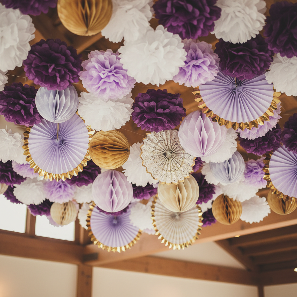 The Hidden Cost of Cheap Purple Lavender Tissue Pom Pom Party Decor: Why Drooping, Fading, and Flat Blooms Happen and How to Prevent It