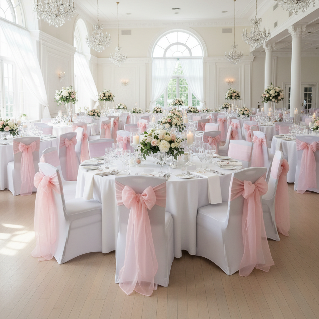 Organza Chair Sashes Wedding Reception Styling 101: Everything Brides & Party Planners Should Know Before Their First Purchase