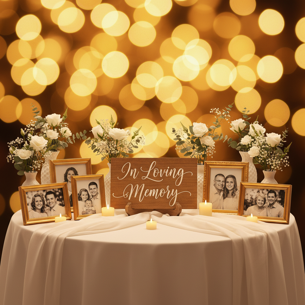 7 Signs It's Time to Add a Memorial Wedding Table Sign to Your Reception Decor (And What to Display Next)