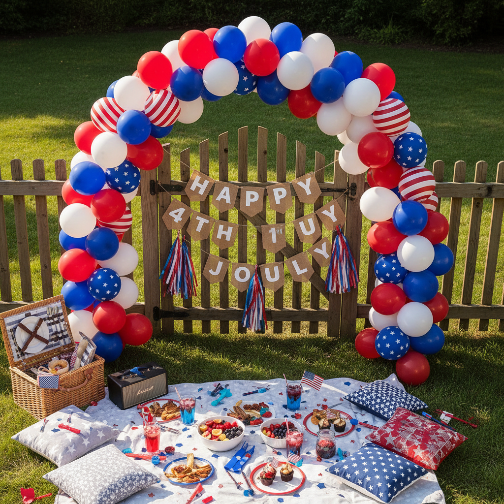 Your Fourth of July Party Looks Like Every Other One on the Block: How to Fix Flat Patriotic Decoration