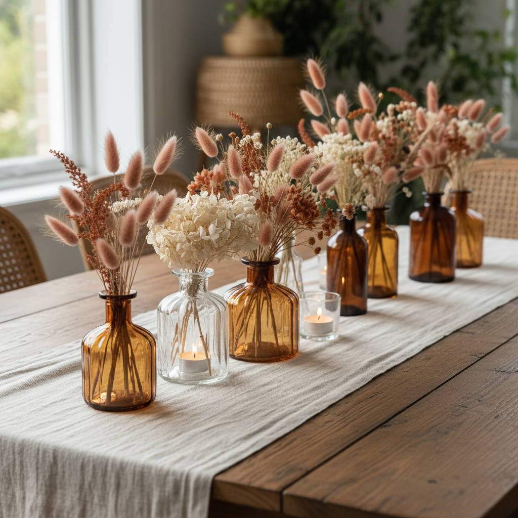 The Dried Wildflower Bouquet Rustic Boho Centerpiece Problem Nobody Talks About Before the Party