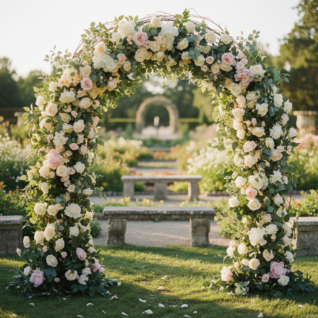 The Gap Between a Pinterest-Perfect Arch and the Real Thing: What Artificial Flower Wedding Arch Decoration Ideas Get Right