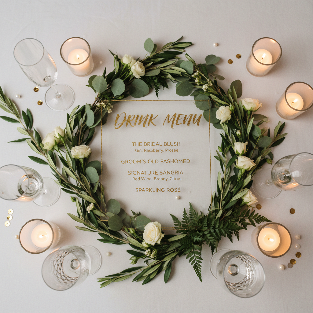 How DIY Acrylic Sign Wedding Event Decor Goes From Awkward to Elegant (Without Hiring a Calligrapher)