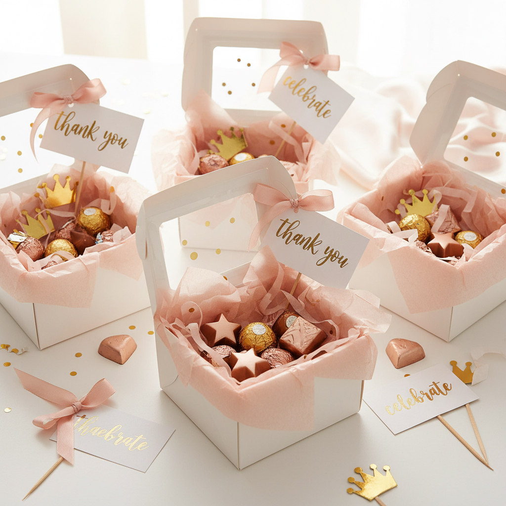 Generic Goody Bags vs. Fillable Cupcake Gift Box Party Favors: Which One Do Guests Actually Keep?