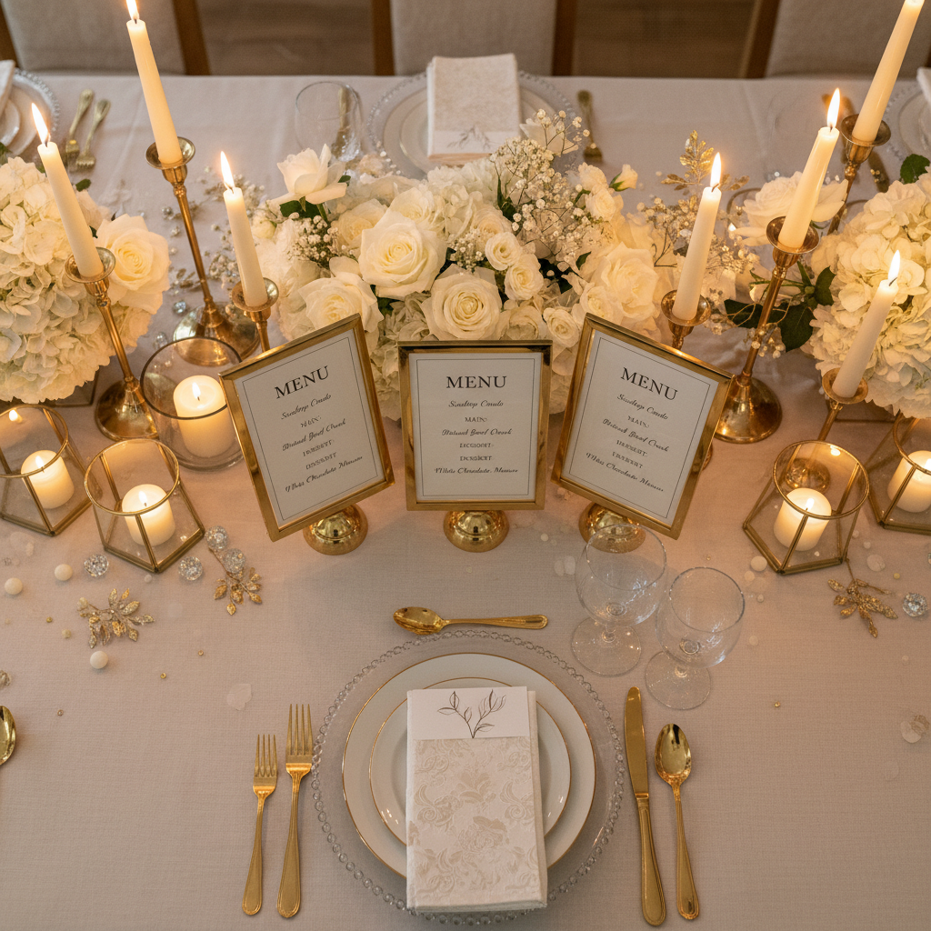 Why Your Wedding Table Signage Keeps Looking Cheap Even When Everything Else Is Beautiful