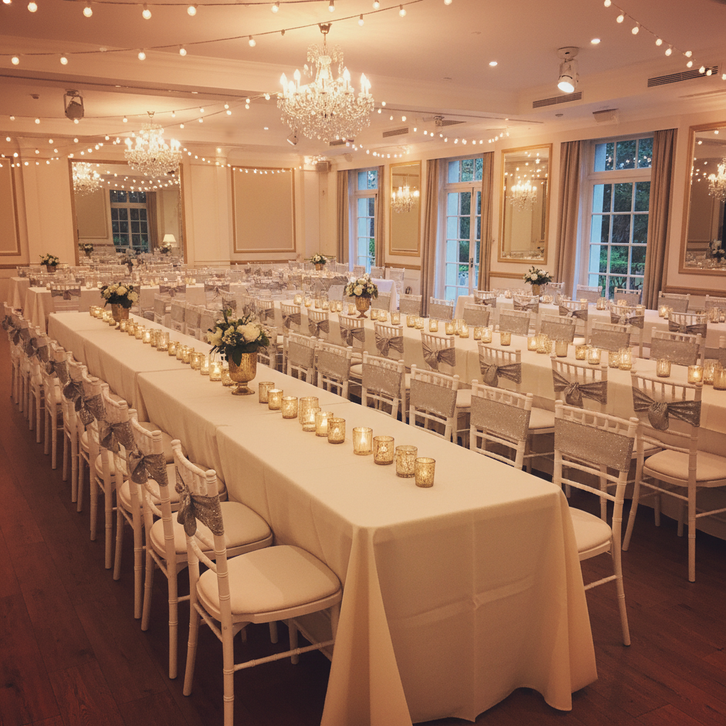 The Real Difference Between Spandex Chair Bands and Fabric Sashes — And Which One Fits Your Budget Party Setup