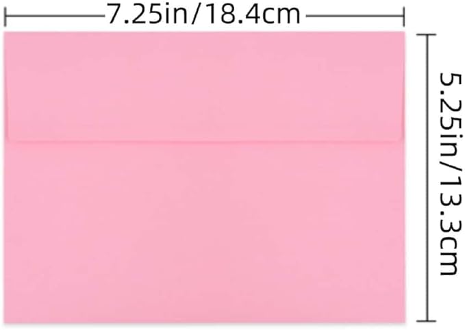A7 Invitation Envelopes - Peel & Press - 24lb Heavy Duty Envelopes for Wedding Baby Shower Birthday Invitations - 5 1/4" x 7 1/4" (Pastel Blue, 25)