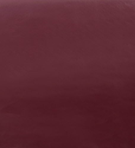 Tablecloth in Burgundy Vinyl, 52 x 108 Inch Rectangle