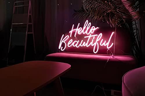 Lighted Neon Sign, 17.55 Inch LED Wall Décor with USB Power