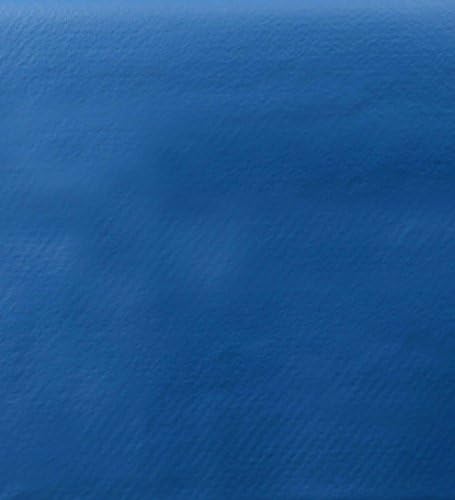 Vinyl Tablecloth 6.0 Gauge Royal Blue 52 x 108 Inch Rectangle