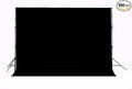 Black Backdrop for Photography Durable Fabric Background Photo Backdrop Video Photography Studio (10x7ft, Black)