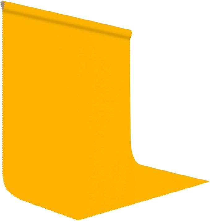 Yellow Background 6x9FT Solid Color Photo Backdrop Screen Video Recording Curtain Party Decor Photography Studio Props