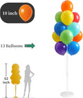 Balloon Column Stand Kit, 62 Inch Transparent Plastic Pack of 2