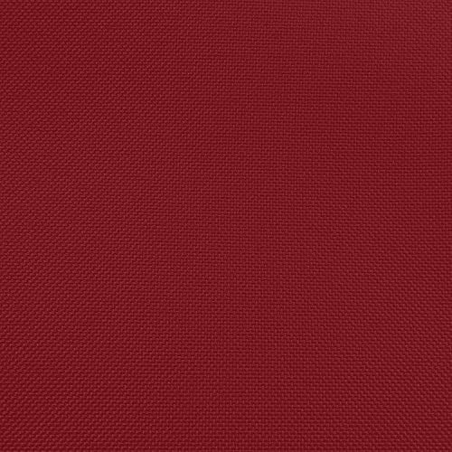 Ultimate Textile Pleat Polyester Fabric Table Skirt - Machine Washable Flame Resistant with Clips for Events, Weddings & Trade Shows, Cut & Sewn in Paterson, NJ - Holiday Red, 7' Shirred Pleat