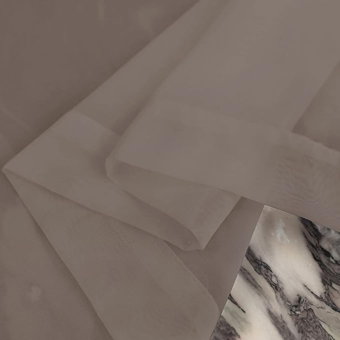 Window Light Grey Sheer Curtains 60 Inches Width 90 Inches Long 2 Panels Sheer Curtains Clear Curtains Basic Rod Pocket Panel for Home Living Room Bedroom Kids Room Yard Patio Parlor Sliding