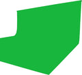 ISSUNTEX 10X12 ft Background Muslin Backdrop, Photo Studio, Collapsible High Density Screen for Video Photography and Television-Green