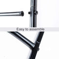 Arbor Garden Arch in Black Metal, Wide or High Setup