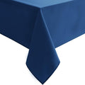 Hiasan Royal Blue Tablecloth for Square Tables - Waterproof and Spillproof Washable Fabric Table Cloth for Dining Room Kitchen Party, 70 x 70 Inch