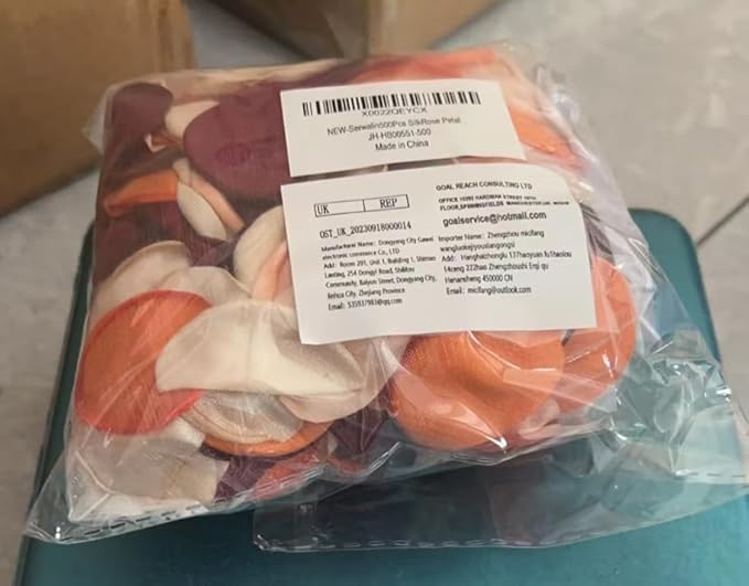 Serwalin 300pcs Silk Rose Petals Flower Petals for Weddings Ivory White Petals Fake Rose Petals Artificial Flower Petals for Wedding Proposal Flower Girl Basket Aisle Runner Bridal Shower