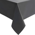 Hiasan Rectangle Tablecloth Grey - Wrinkle Resistant and Waterproof Washable Polyester Fabric Table Cloth for Dining Party and Outdoor Use, 30 x 60 Inch
