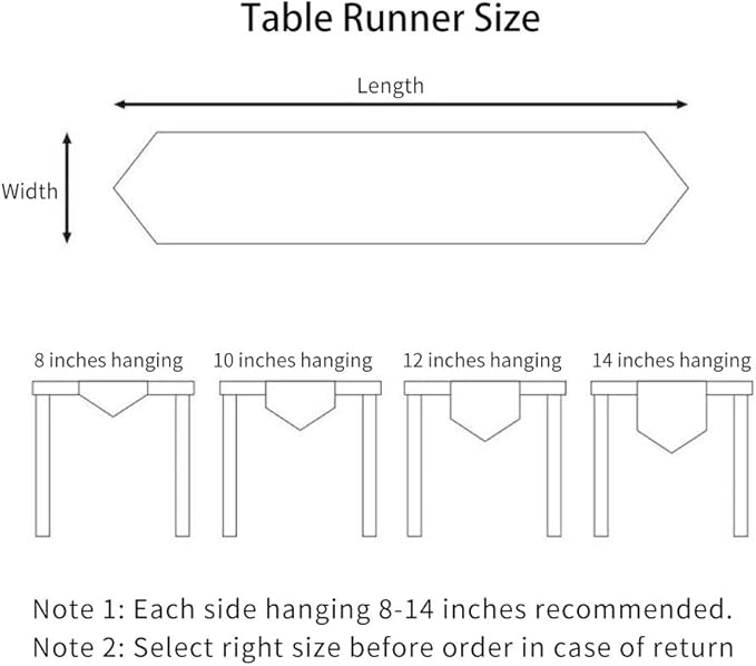 ARTABLE Rectangle Table Runner Lace Macrame Embroidered Table Runners with Exquisite Vintage Shabby Chic for Holiday Wedding Long Dinner Tables (White, 12 x 36 Inch)