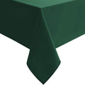 Hiasan Rectangle Tablecloth - Waterproof and Spillproof Washable Fabric Table Cloth for Dining Room Kitchen and Outdoor Use, 60 x 84 Inch, Hunter Green
