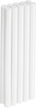 HARFINGTON 10pcs Hot Glue Sticks 0.43" Dia x 7.87" Long EVA Mini Hot Melt Adhesive Glue Stick for Hot Melt Gun Wood Plastic Glass Flowers Fabrics Foam, White