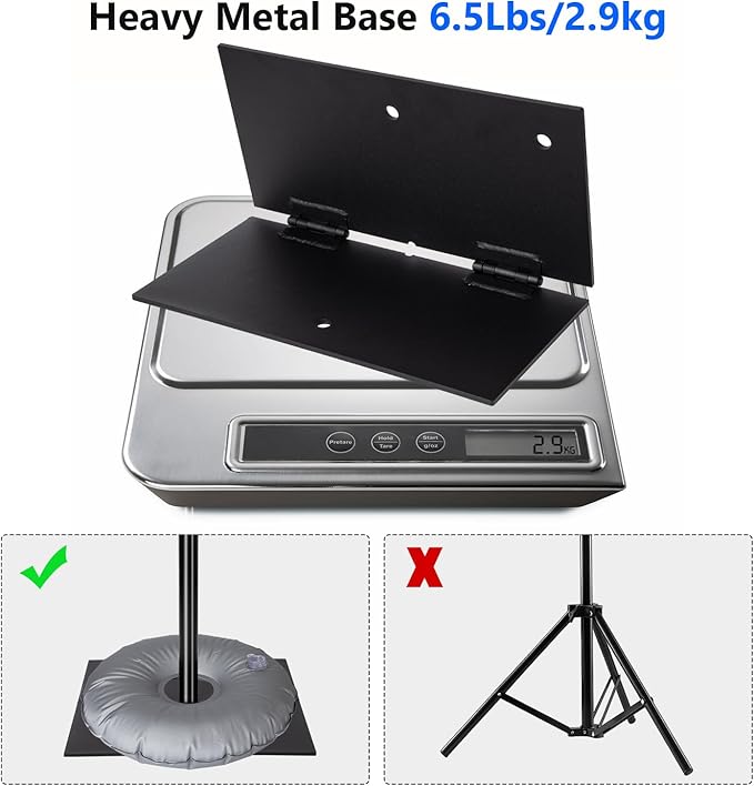 Background Support Equipment: Pipe and Drape Kit, 3-8.5 ft Height, 4 Clamps