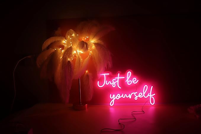 Lighted Neon Sign, 10x19 Inch LED Wall Light with USB Power for Party Decor