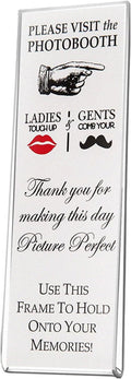 pbf PHOTO BOOTH FRAMES 2x6 Magnetic Picture Frames for Refrigerator | 2 x 6 Clear Magnetic Acrylic Frames for Photo Strips | Magnetic Photo Holders for Fridge, Locker, Sign Holder (100-Pack)