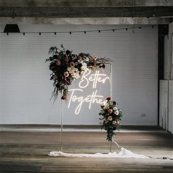 Lighted Neon Sign, USB Powered Acrylic Wall Decor, 15.35 x 13.39 Inch
