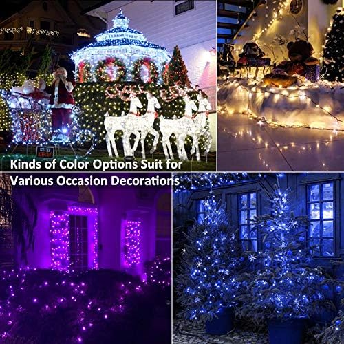 Indoor String Lights 98 FT, 300 LED RGB with Remote and Music Mode