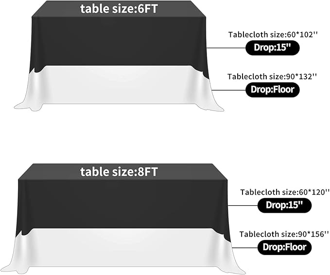 Rectangle Tablecloth 60x120 inch Washable Polyester Fabric Table Cloth for Wedding Party Dining Banquet Decoration（60x120, Mediterranean Blue）