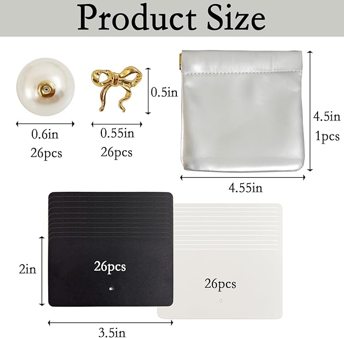 26Pcs Decorative Bow Place Card Holders Bulk Gold Name Card Stands Set Photo Holders for Wedding Birthday Party,Table Place Cards, Food Signs，Name Tag