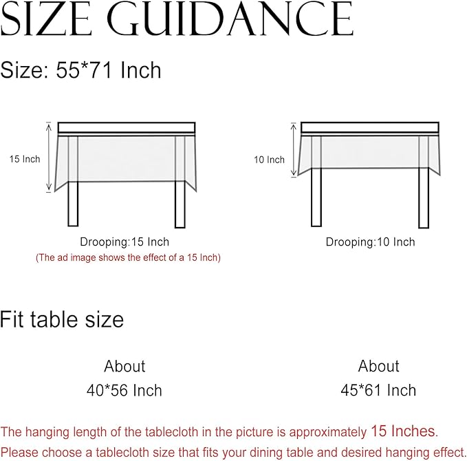 Tablecloth 55 x 71 Inch Rectangular, Grayish Green Linen-Blend Floral