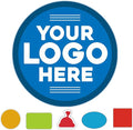 Custom Waterproof Vinyl Stickers with Your Image Photo Text or Logo | Personalized Dishwasher Safe Label for Business Logo