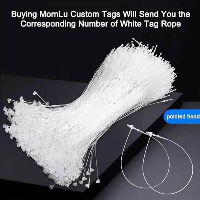 200 Pcs Custom Hang Tags,Personalized Your Logo Photo and Text Design Price Tags Jewelry Labels (Gift Tag Rope)