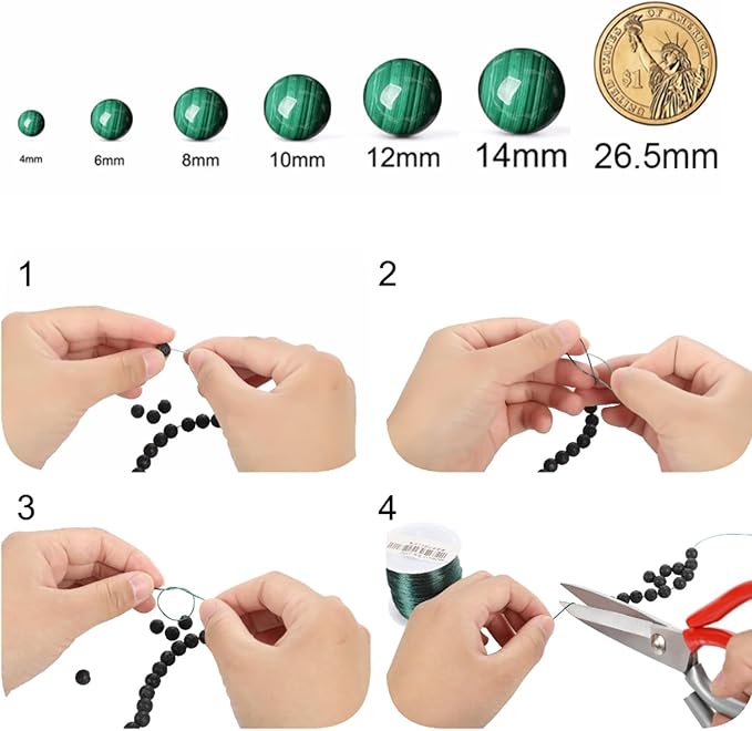 Red Glass Round Crystal Energy Jade Beads, 4MM, 90PCS, for Jewelry Making, DIY Bracelet, Necklace, Wedding Decorations